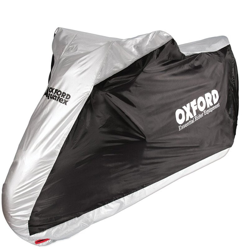 Oxford Aquatex MC-överdrag svart silver
