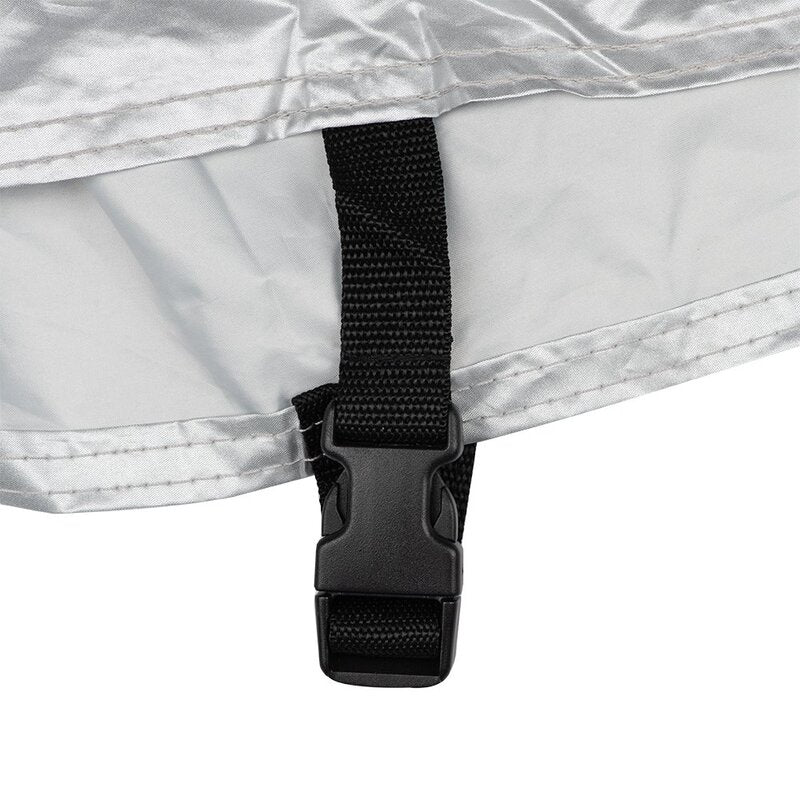 Oxford Aquatex MC-överdrag – Svart/Silver